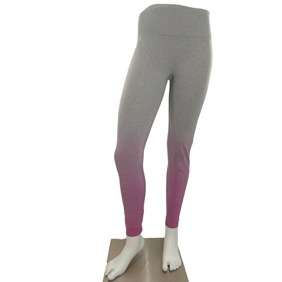 Gymshark Pink Ombré Leggings M – Athleisure BBL Aesthetic Workout Core - Picture 9 of 10